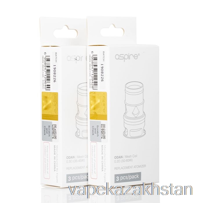 Vape Disposable Aspire Odan & Odan Mini Replacement Coils 0.18ohm Mesh Coils